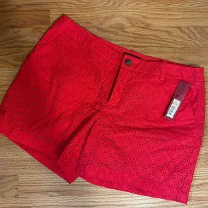 NWT Women's Merona Eyelet Shorts